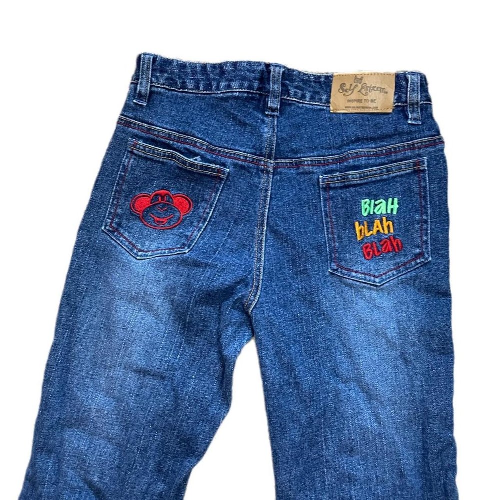 Vintage Y2K Self Esteem Blue Jeans